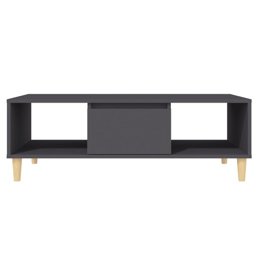 Couchtisch Grau 103,5x60x35 cm Spanplatte