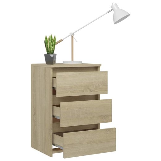 Nachttisch Sonoma-Eiche 40x35x62,5 cm Spanplatte