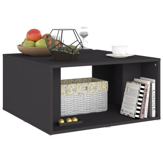 Couchtische 4 Stk. Grau 33x33x33 cm Spanplatte