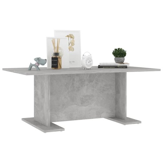 Couchtisch Betongrau 103,5x60x40 cm Spanplatte