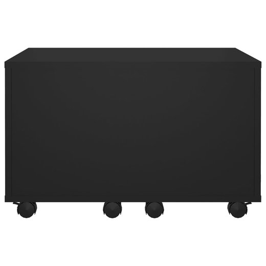 Couchtisch Schwarz 60x60x38 cm Spanplatte