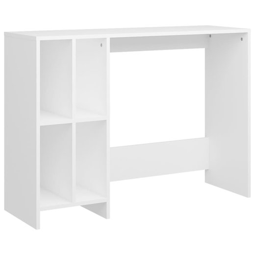 Computertisch Weiß 102,5x35x75 cm Spanplatte