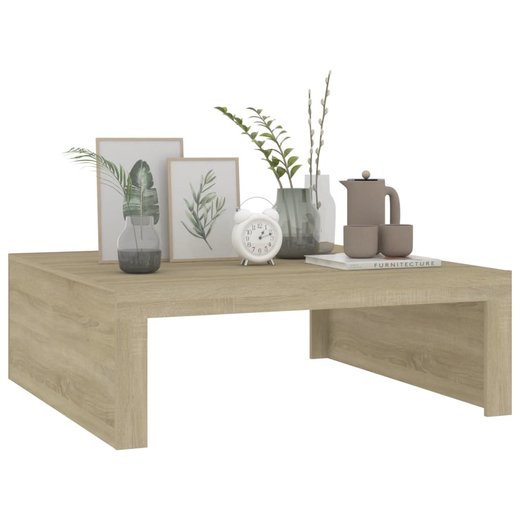 Couchtisch Sonoma-Eiche 100x100x35 cm Spanplatte