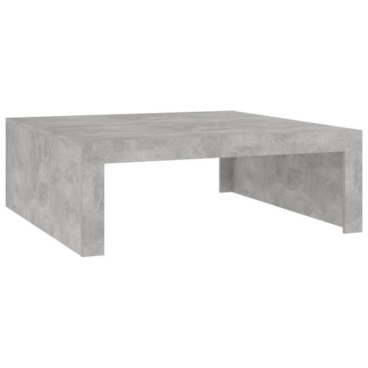 Couchtisch Betongrau 100x100x35 cm Spanplatte