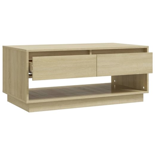 Couchtisch Sonoma-Eiche 102,5x55x44 cm Spanplatte
