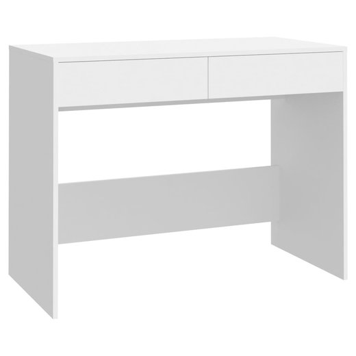 Schreibtisch Wei 101x50x76,5 cm Spanplatte