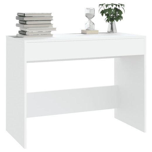 Schreibtisch Wei 101x50x76,5 cm Spanplatte