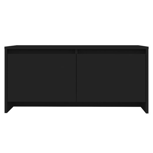 Couchtisch Schwarz 90x50x41,5 cm Spanplatte