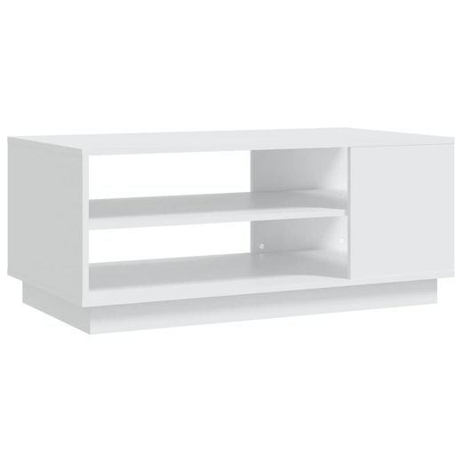 Couchtisch Wei 102x55x43 cm Spanplatte