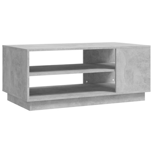 Couchtisch Betongrau 102x55x43 cm Spanplatte