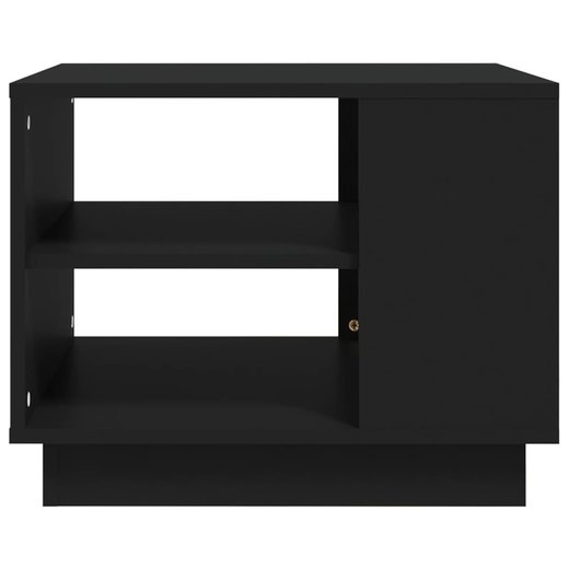 Couchtisch Schwarz 55x55x43 cm Spanplatte