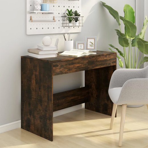 Schreibtisch Ruchereiche 101x50x76,5 cm Spanplatte