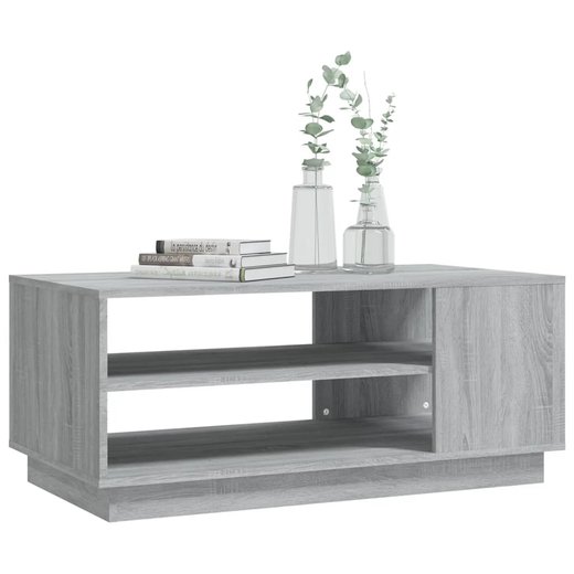 Couchtisch Grau Sonoma 102x55x43 cm Spanplatte