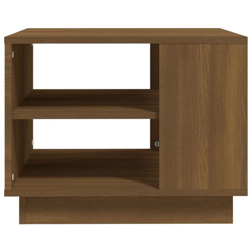 Couchtisch Braun Eichen-Optik 55x55x43 cm Spanplatte