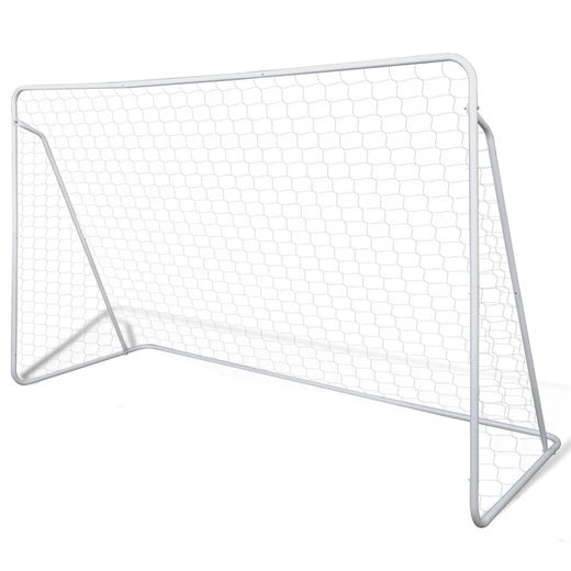 Mini Fuball Torpfosten Netz Set Stahl 240 x 90 x 150 cm