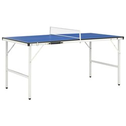 Tischtennisplatte mit Netz 5 Fu 1527666 cm Blau