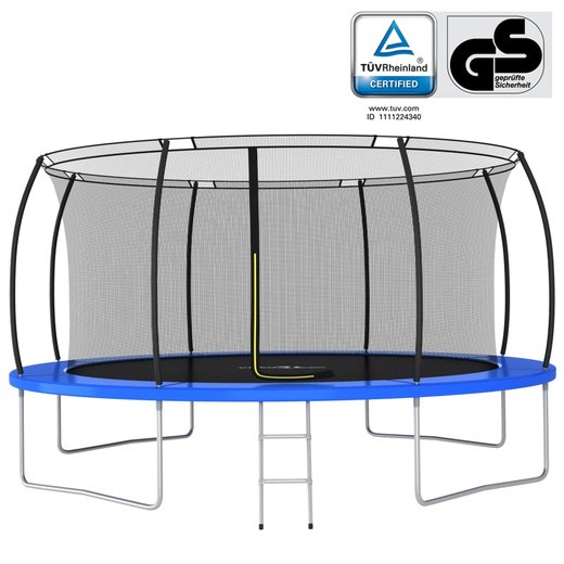 Trampolin-Set Rund 46080 cm 150 kg