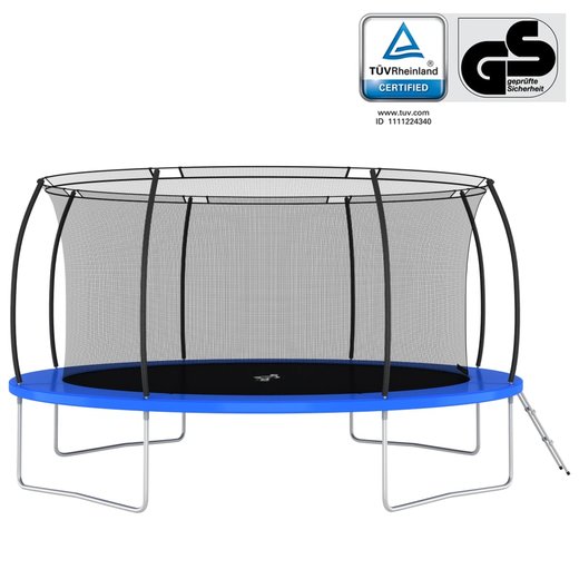 Trampolin-Set Rund 46080 cm 150 kg