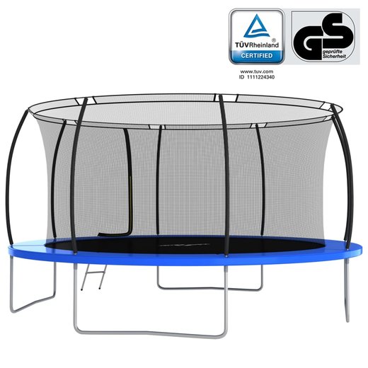 Trampolin-Set Rund 46080 cm 150 kg