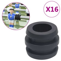 Tischfuball-Stangenstopper 16 Stk. fr 15,9/16 mm Stangen