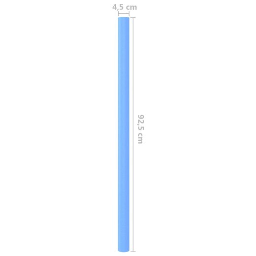 Schaumstoffhllen fr Trampolinstangen 12 Stk. 92,5 cm Blau