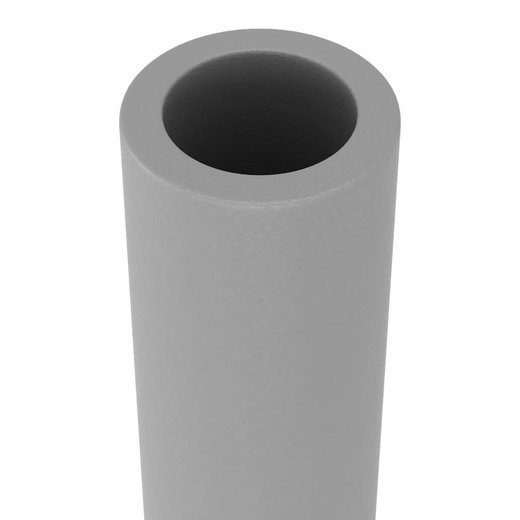 Schaumstoffhllen fr Trampolinstangen 12 Stk. 92,5 cm Grau
