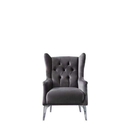 Mostar Sofa Set 3`er + Sessel 1132 - Dunkelblau Gold