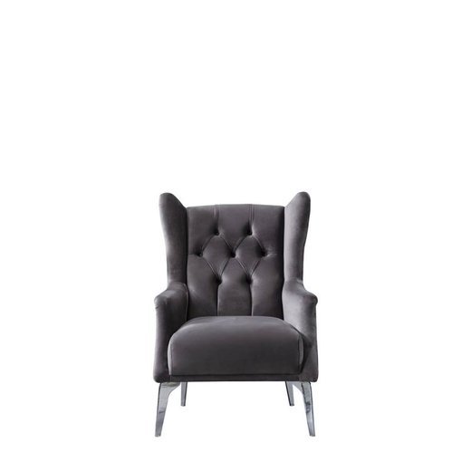 Mostar Sofa Set 2`er + Sessel 1131 - Dunkelgrau Gold