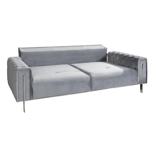 Mostar Sofa Set 2`er + Sessel 1131 - Dunkelgrau Gold