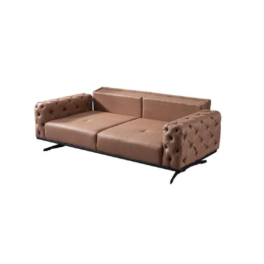 Basel Sofa Set 3`er + 3`er + Sessel 1108 - Grau