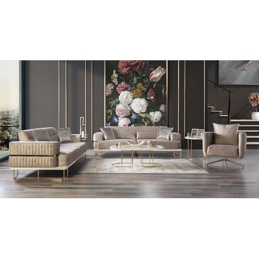 Orion Sofa Set Sessel 1130 - Bordo Silber