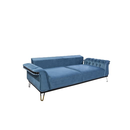 Grand Sofa Set 3`er + 2`er + Sessel 1100 - Beige Gold