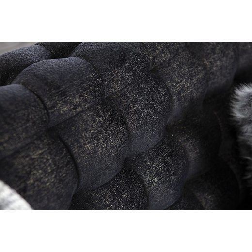 Bugatti Sofa Set Sessel Schwarz/Silber 1132 - Dunkelblau