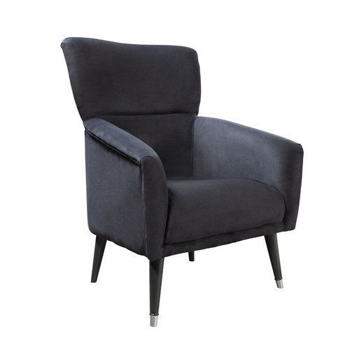 Bugatti Sofa Set Sessel Schwarz/Silber 1132 - Dunkelblau