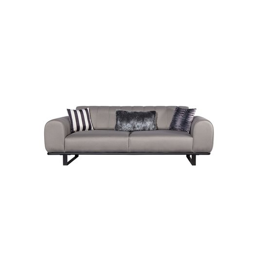 Torya Sofa Set 3`er + 2`er + Sessel 1109 - Blau Chesterfield (mit Knpfen)