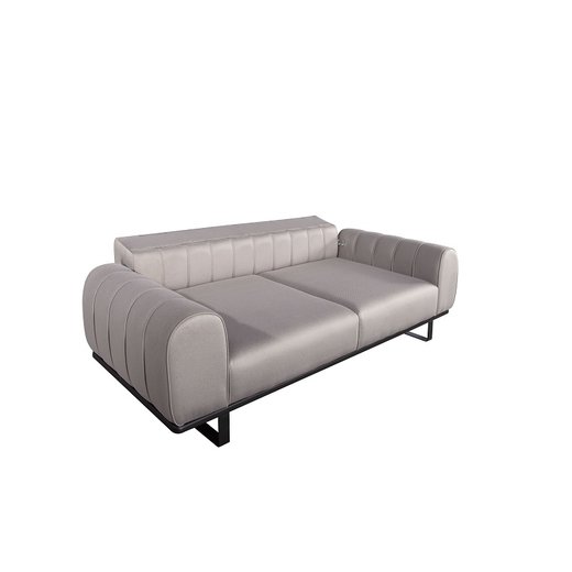 Torya Sofa Set 3`er + 2`er + Sessel 1109 - Blau Chesterfield (mit Knpfen)