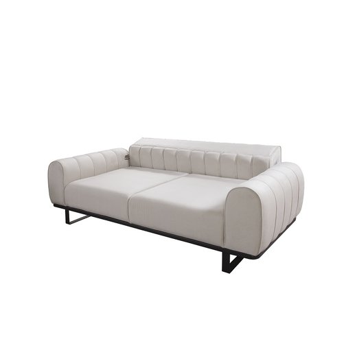 Torya Sofa Set 3`er + 2`er + Sessel 1109 - Blau Chesterfield (mit Knpfen)
