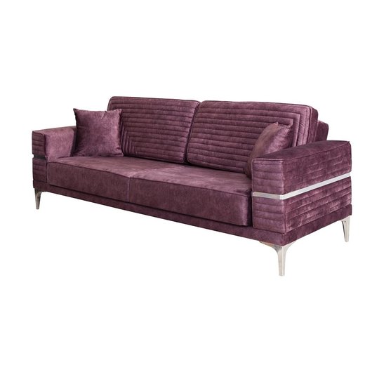 Kiev Sofa Set 2 Sitzer 1105 - Dunkelbraun Gold