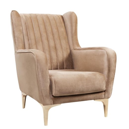 Kiev Sofa Set 2 Sitzer 1105 - Dunkelbraun Gold