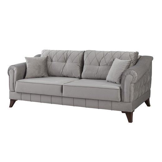 skp Sofa Set 3`er + 2`er + Sessel 1109 - Blau Wei