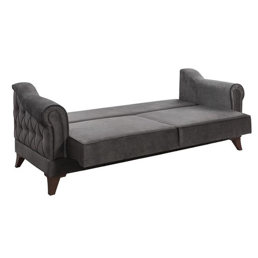 skp Sofa Set Sessel 1100 - Beige Schwarz
