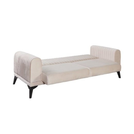 Ventola Sofa Set 3`er + 3`er + 2X Sessel 1134 - Hellbraun