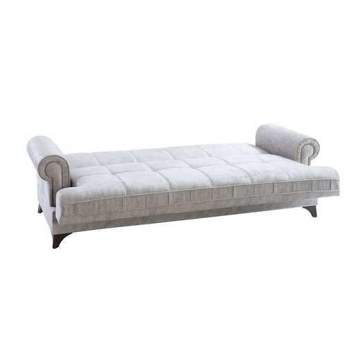 Melis Sofa Set 3`er + 2`er + Sessel 1134 - Hellbraun Braun
