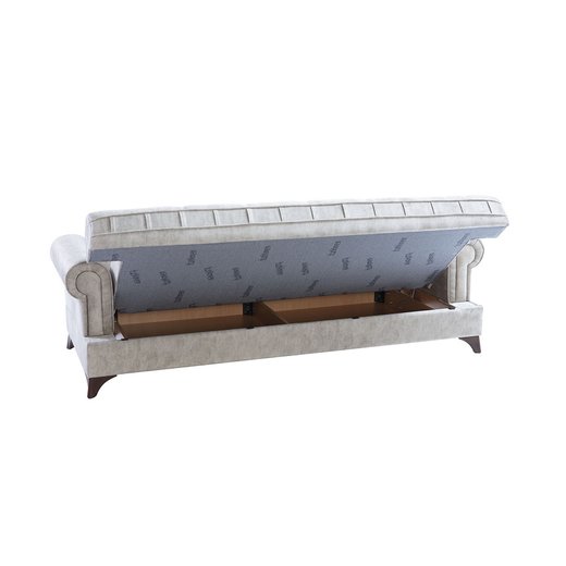 Melis Sofa Set 3`er + 3`er + Sessel 1110 - Altrosa Wei