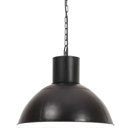 Hngelampe 25 W Schwarz Rund 48 cm E27