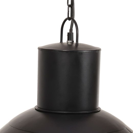 Hngelampe 25 W Schwarz Rund 48 cm E27