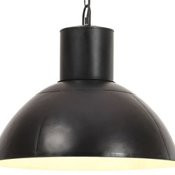 Hngelampe 25 W Schwarz Rund 48 cm E27