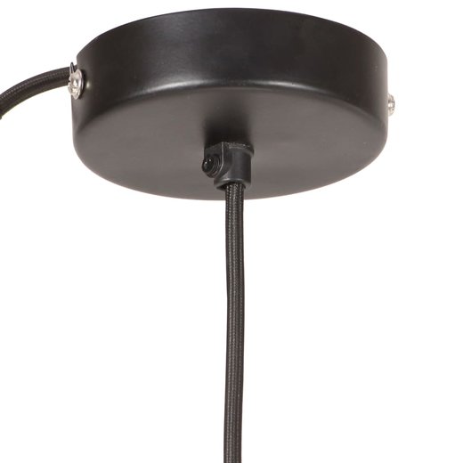 Hngelampe 25 W Schwarz Rund 17 cm E27