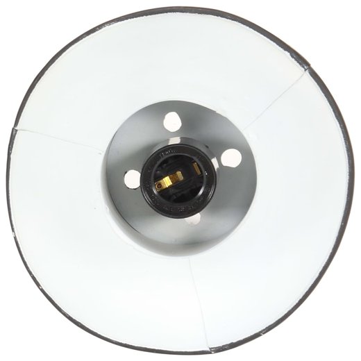 Hngelampe 25 W Schwarz Rund 17 cm E27