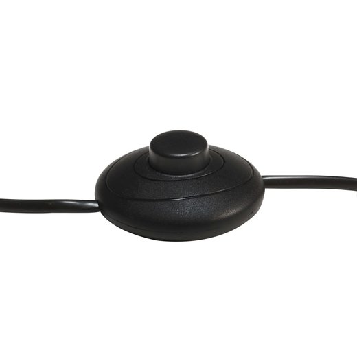 Stehlampe Schwarz Mango Massivholz E27